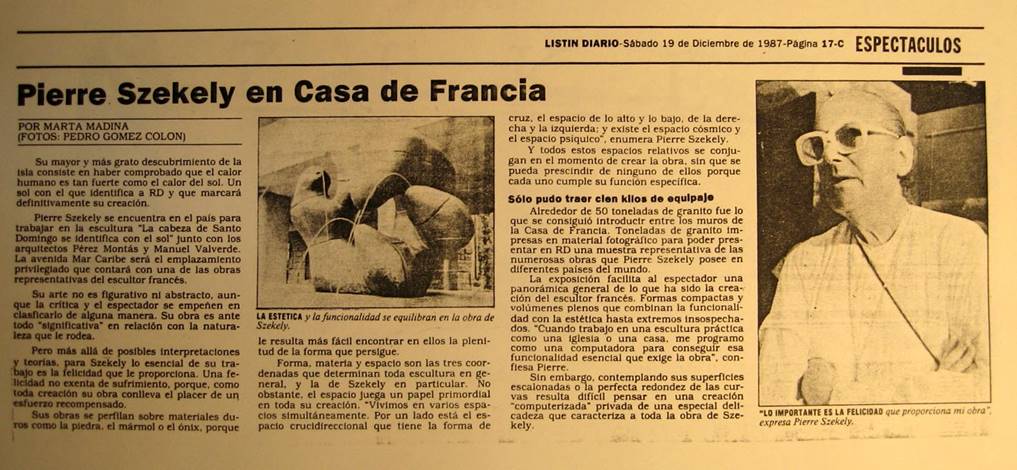 Listin Diario 19 dcembre 1987